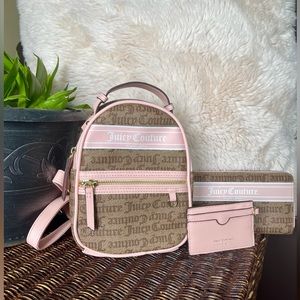 Juicy Couture Mini Backpack Bundle